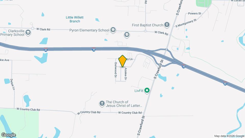 1413 Crape Myrtle Dr Map and Location Details