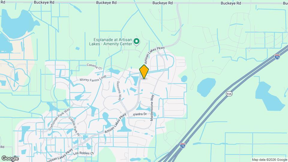5810 Fieldmoor Ct Map and Location Details