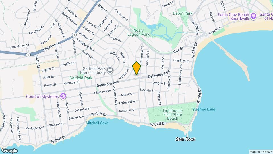 916 Delaware Ave Map and Location Details