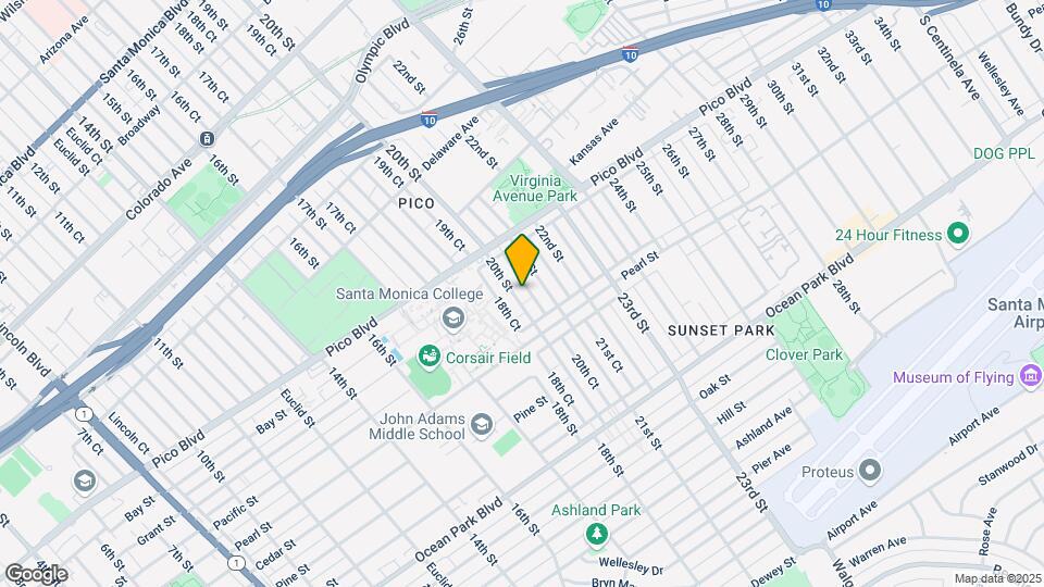 2221 20th St Mapa y Detalles de la Ubicación