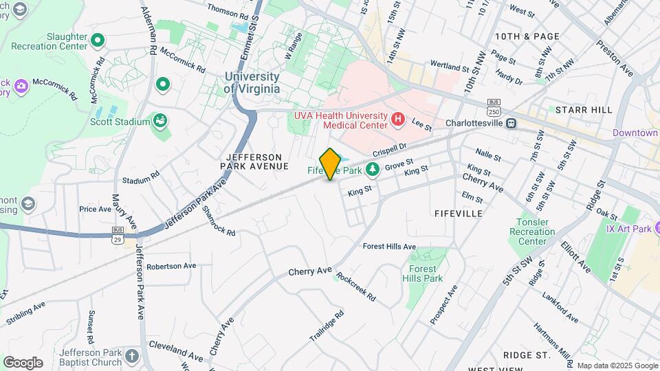 301 Paton St Map and Location Details