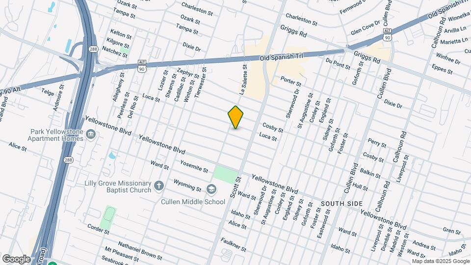 3811 Florinda St Map and Location Details