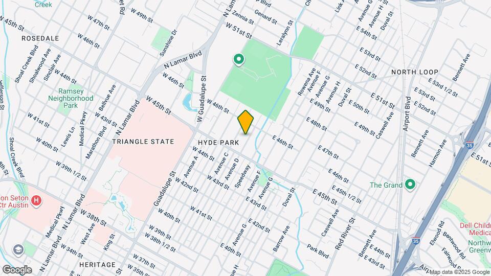 4516 Avenue D Map and Location Details