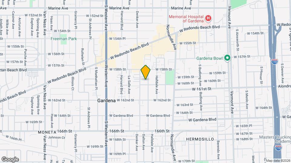 15919 Dalton Ave, Unit C Map and Location Details