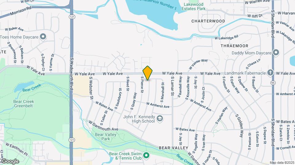 2723 S Otis St Map and Location Details