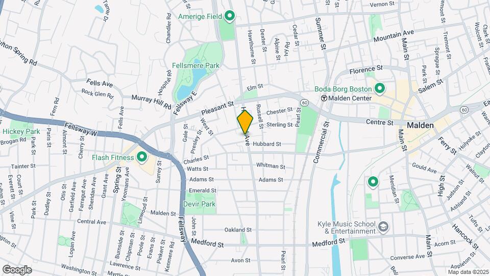 340 Highland Ave, Unit 2 Mapa y Detalles de la Ubicación