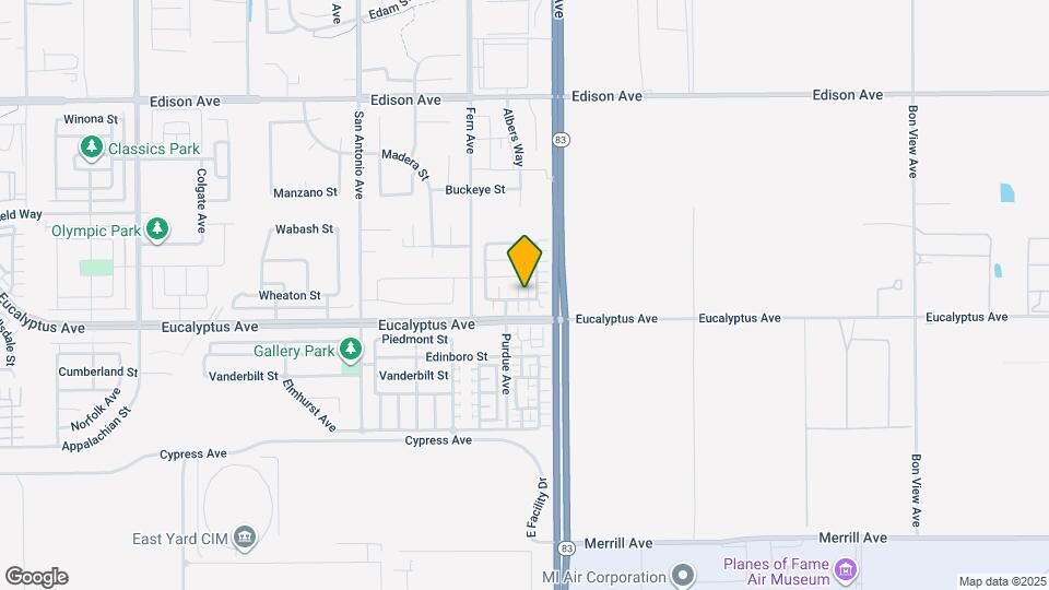 6982 Avignon Dr Map and Location Details