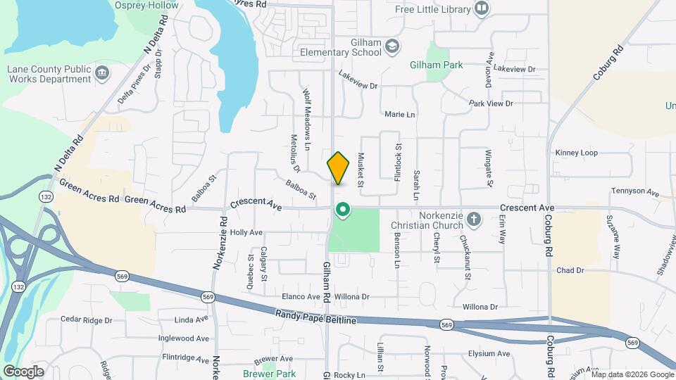 2833-2843 Gilham Rd Map and Location Details