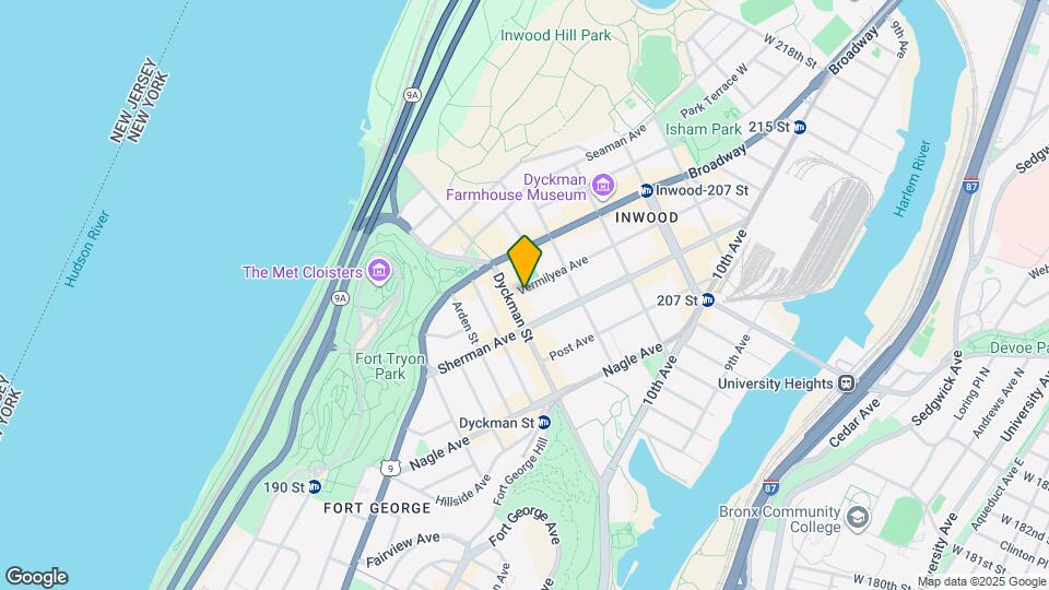 10 Vermilyea Ave Mapa y Detalles de la Ubicación