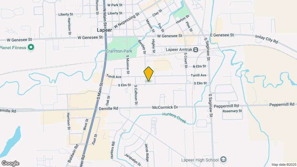 538 S Elm St Map and Location Details