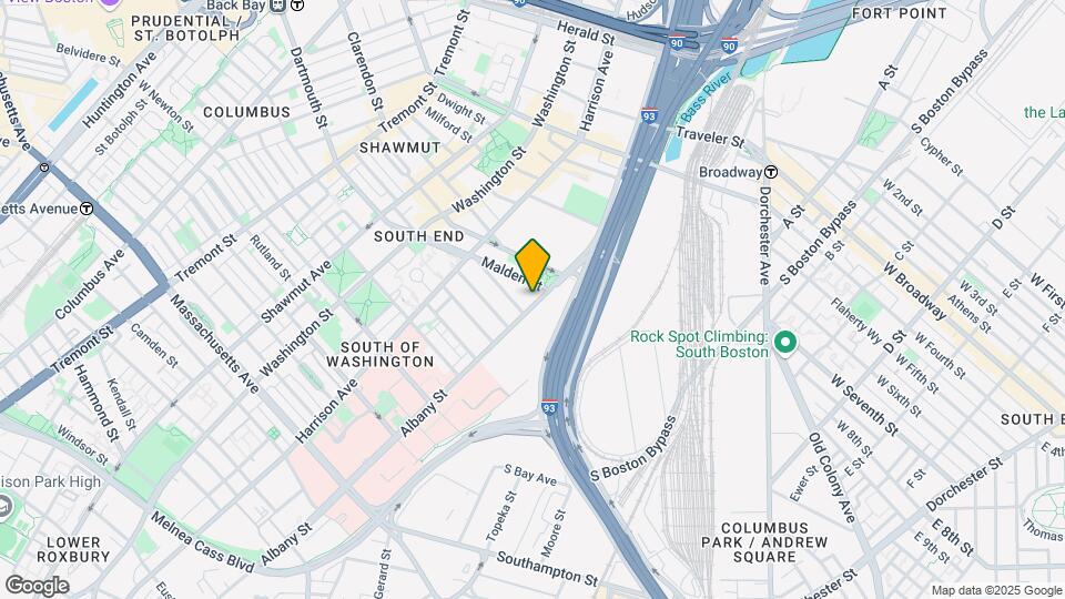 90 Wareham St, Unit 304 Mapa y Detalles de la Ubicación