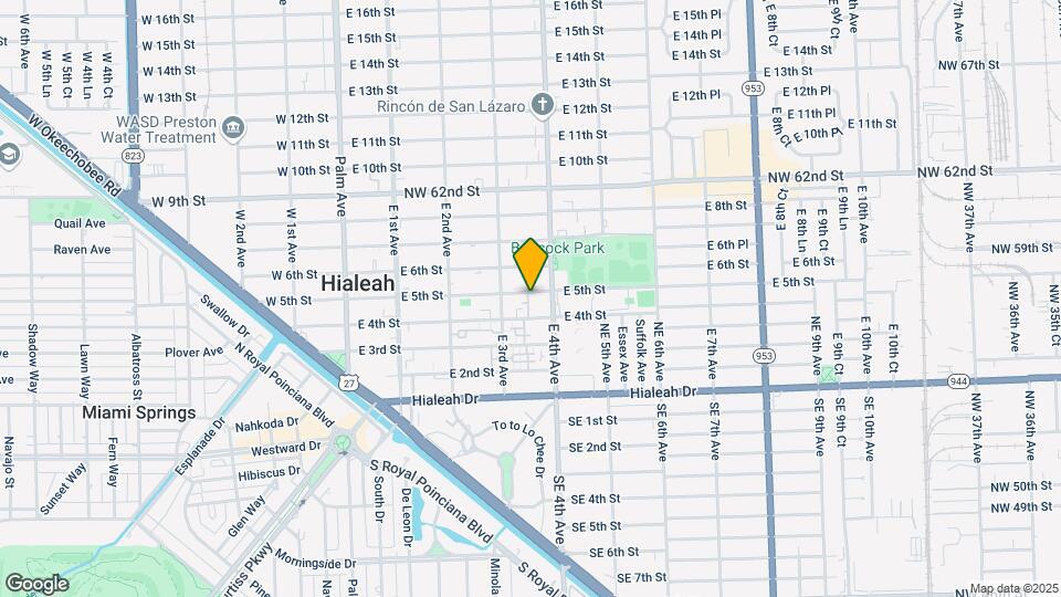 340 E 5th St Map and Location Details