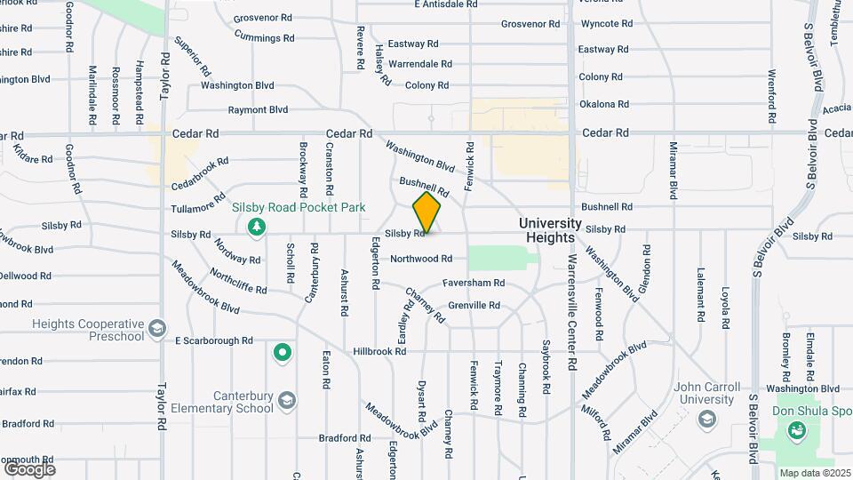 3806 Silsby Rd Map and Location Details