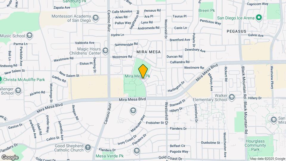 8580 New Salem St Mapa y Detalles de la Ubicación