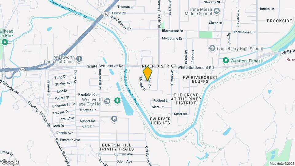 208 Westfork Dr Map and Location Details