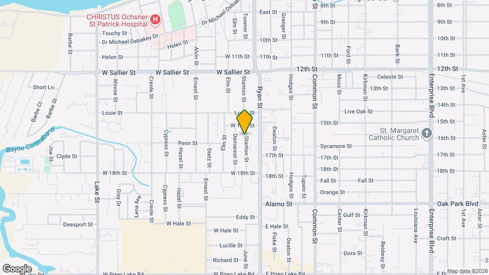 2410 Stanton St Map and Location Details