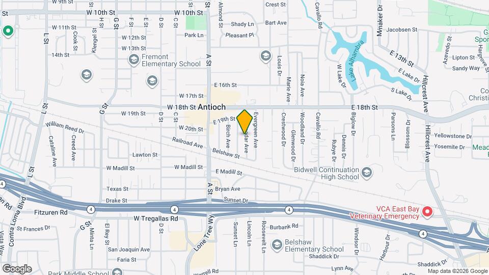 1932 Deodar Ave Map and Location Details