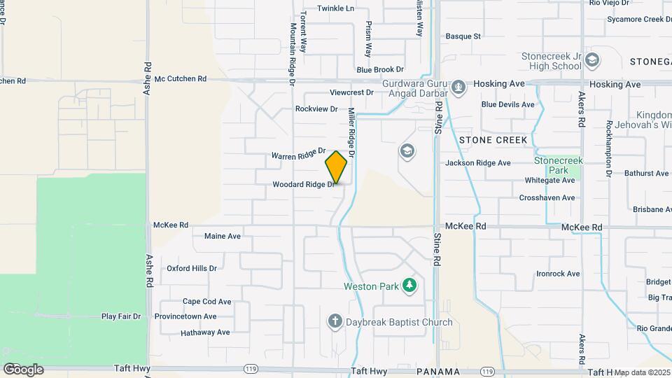 5419 Woodard Ridge Dr Map and Location Details