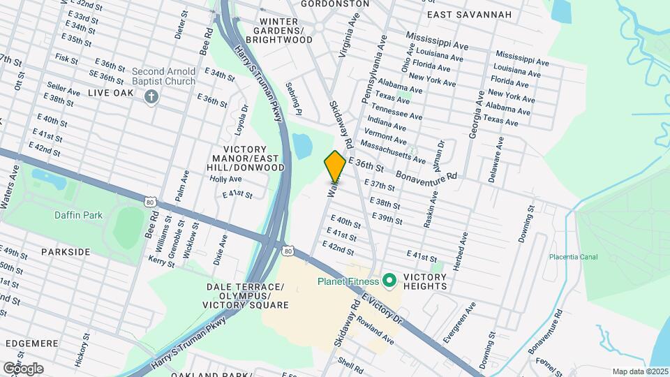 2001 E 38th St Map and Location Details
