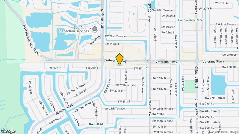 2301 SW 25th St Map and Location Details