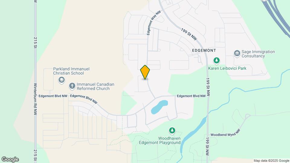 7164 Edgemont Way NW Map and Location Details