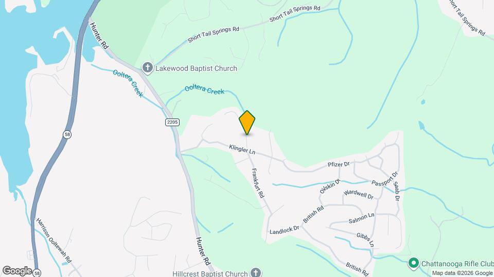 6525 Frankfurt Rd Map and Location Details