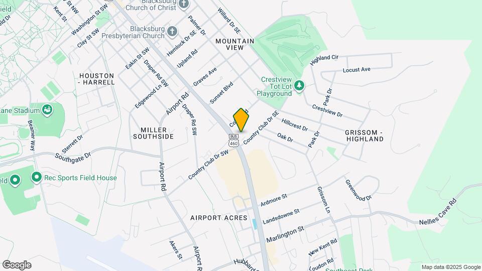 1205 S Main St, Unit Off Dining Room Mapa y Detalles de la Ubicación