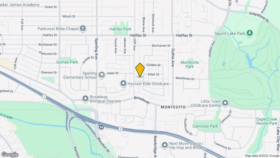 7037 Gibson St Map and Location Details