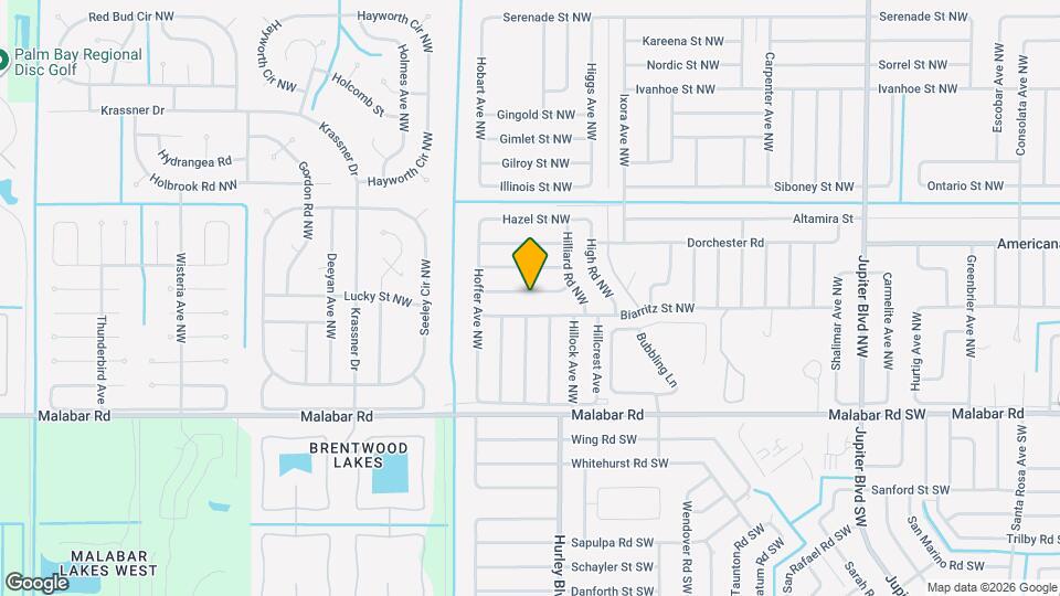 1342 Defender St NW Map and Location Details