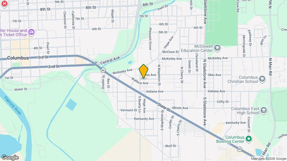 1932 Wallace Ave, Unit 2 Map and Location Details