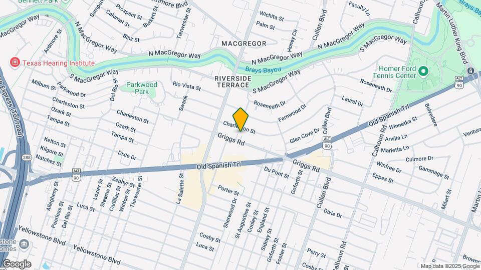 3913 Griggs Rd Map and Location Details