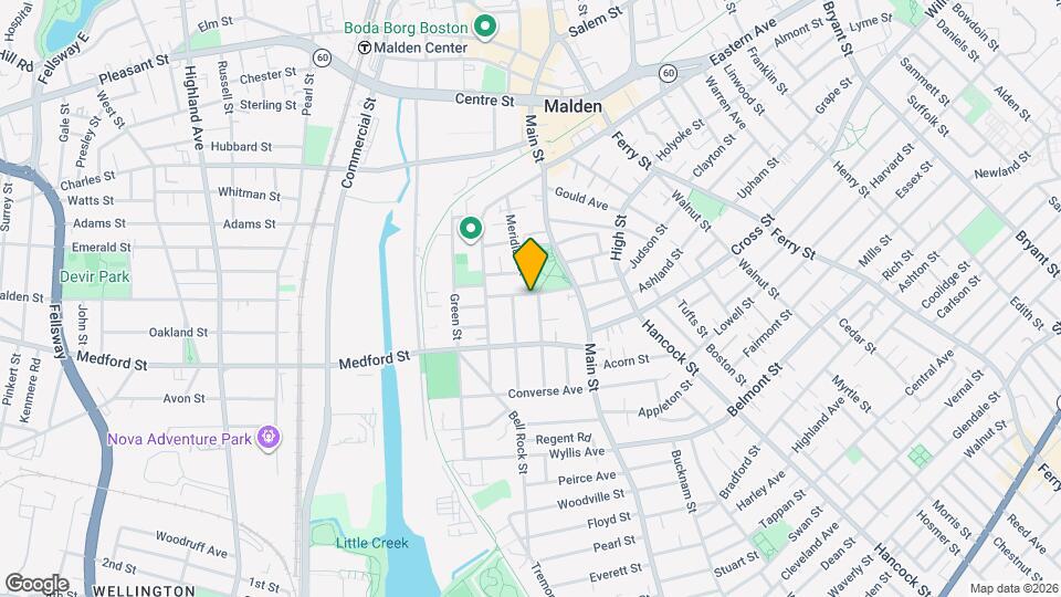 38 Wigglesworth St Map and Location Details