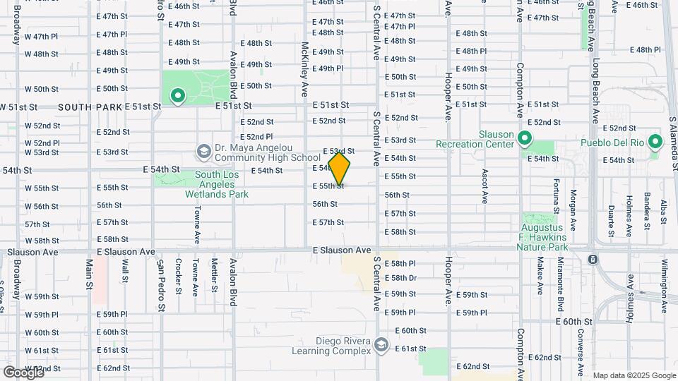 956 E 55th St, Unit 956 Map and Location Details