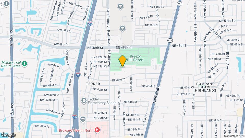 4531 NE 5th Ave Map and Location Details