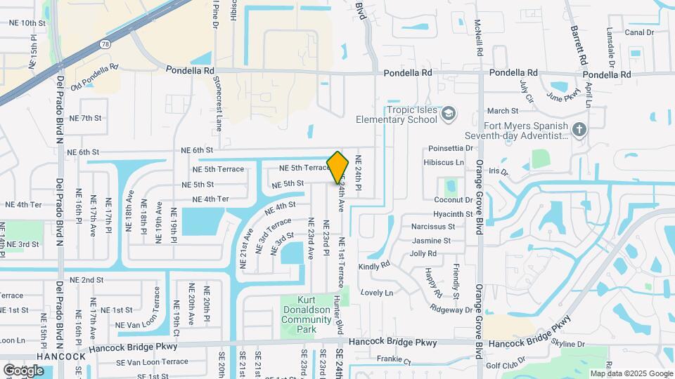 408 NE 24th Ave Map and Location Details