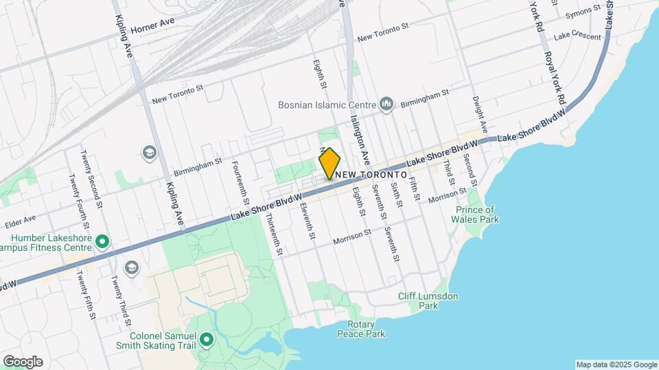 3000 Lake Shore Blvd W Map and Location Details