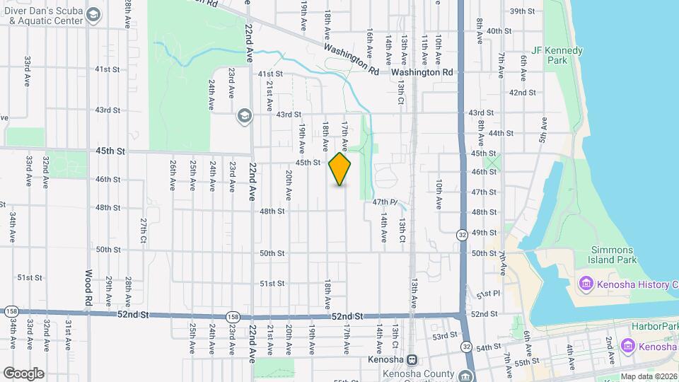 4610 17th Ave Map and Location Details