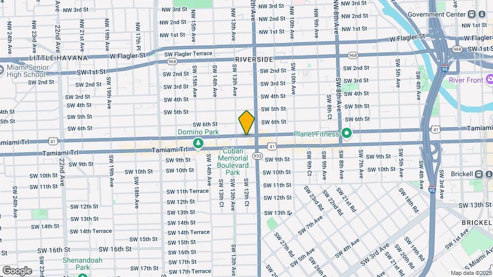 1236 SW 7th St Map and Location Details