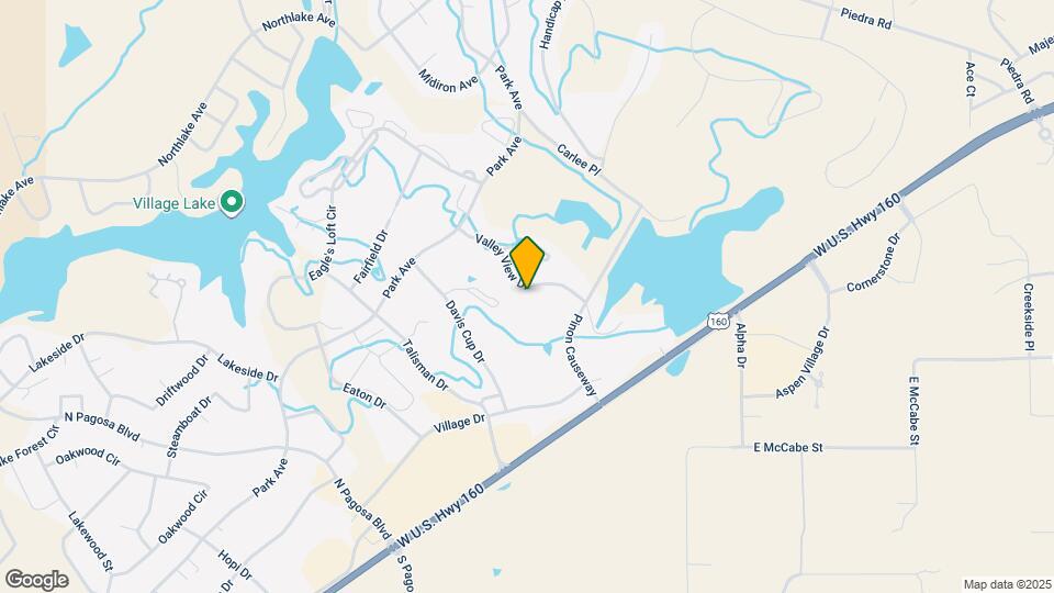 102 Valley View Dr, Unit #3166 Map and Location Details