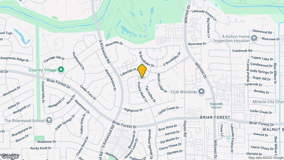 1611 Prairie Mark Ln Map and Location Details