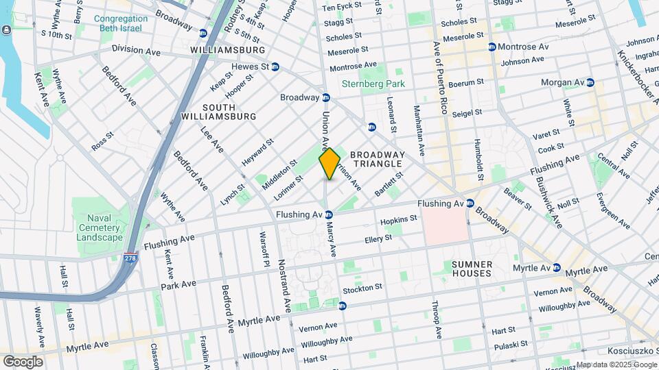 34 Union Ave Mapa y Detalles de la Ubicación