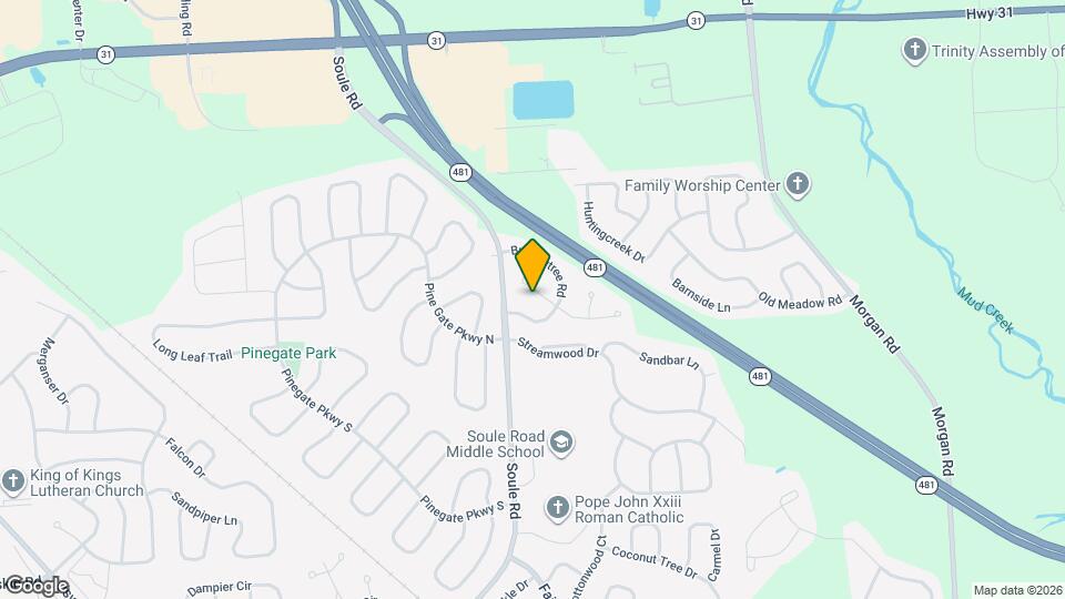 8410A Shallowcreek Rd Map and Location Details