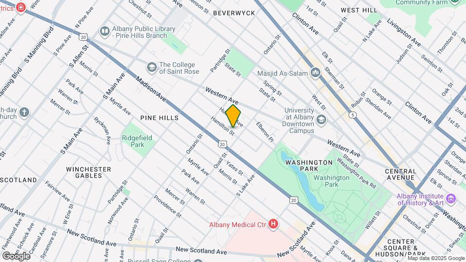 459 Hamilton St Map and Location Details