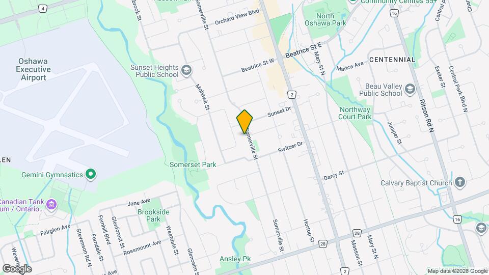 936 Somerville St Map and Location Details