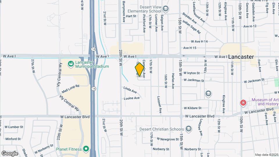 45010 18th St W Map and Location Details