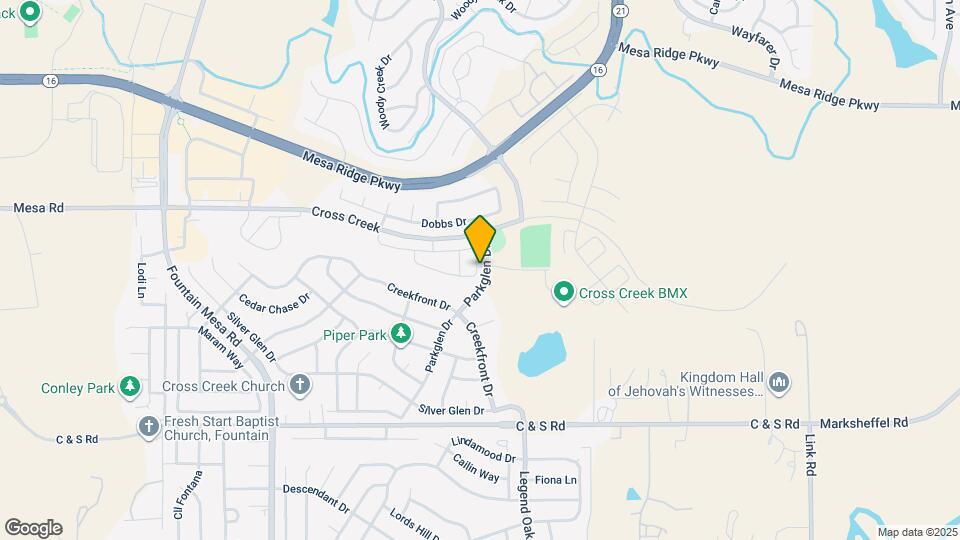 7668 Sandy Springs Point Map and Location Details