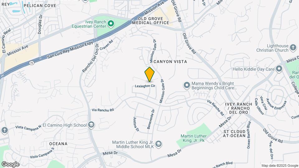 459 Lexington Cir Map and Location Details