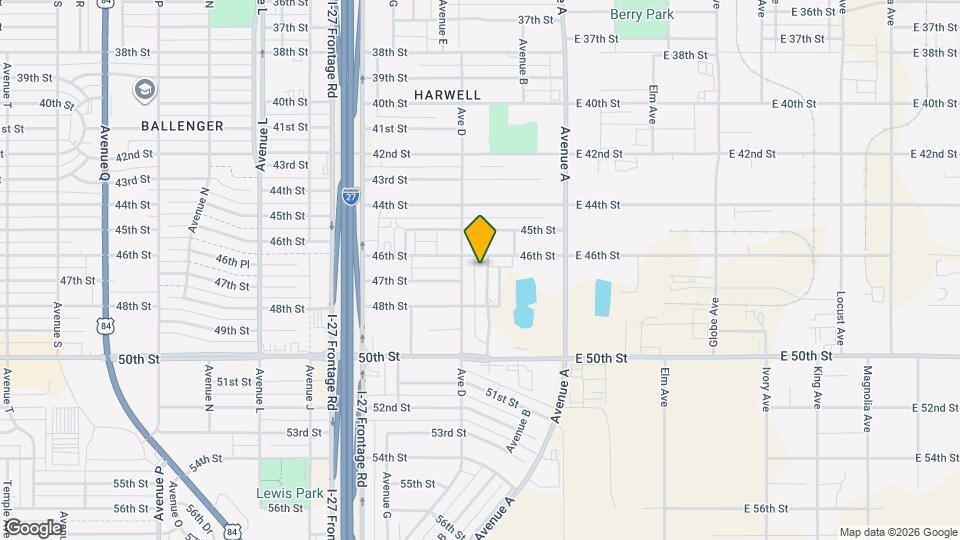 4606 Avenue C Map and Location Details