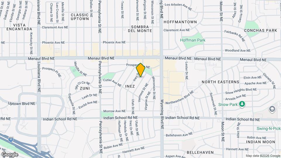 2209 Utah St NE Map and Location Details