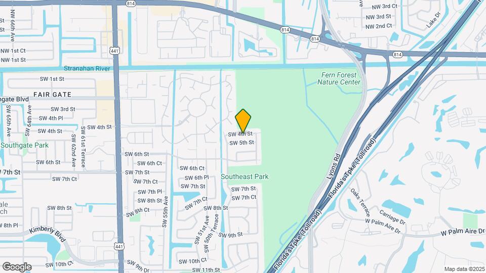 4972 SW 4th St Map and Location Details